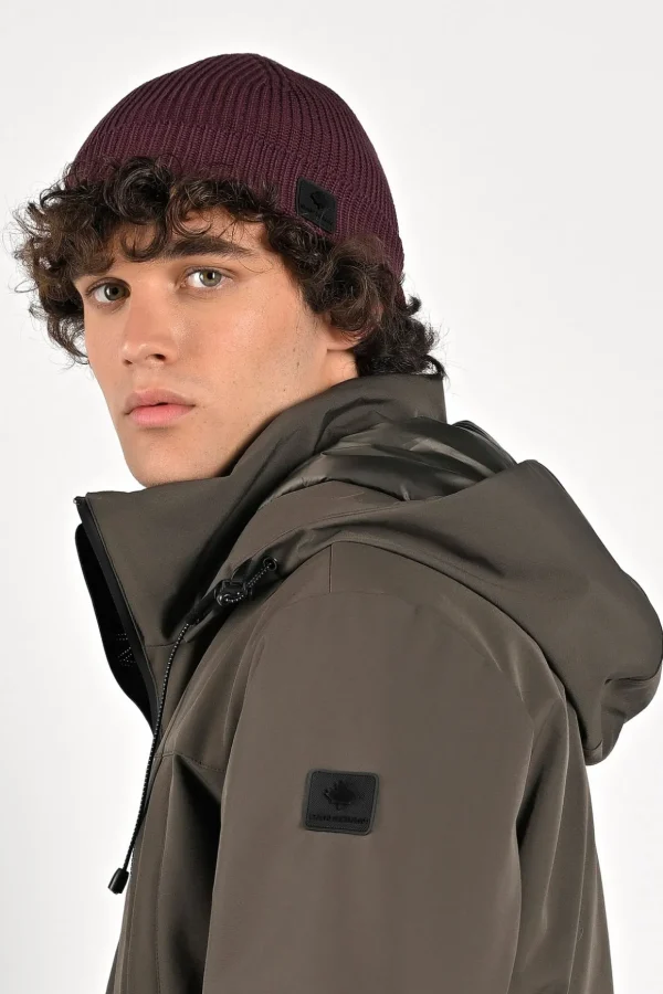 Beanie Corto A Costine