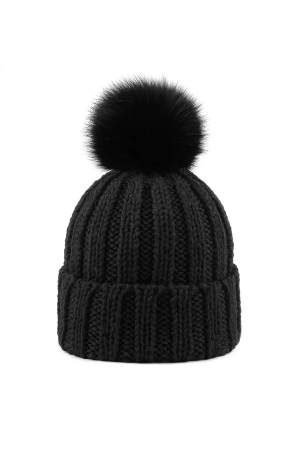 Cappello Pom Pelliccia