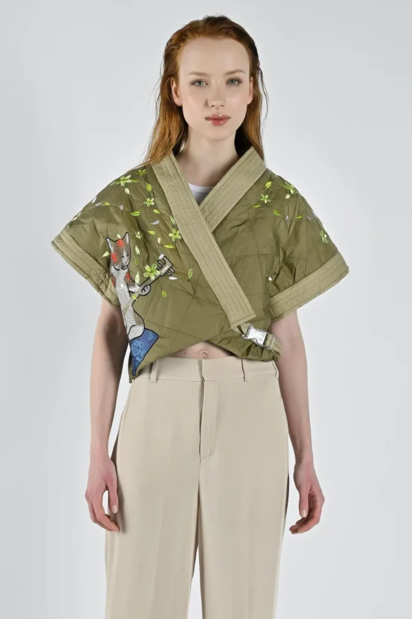 Kimono Zoe Manica Corta