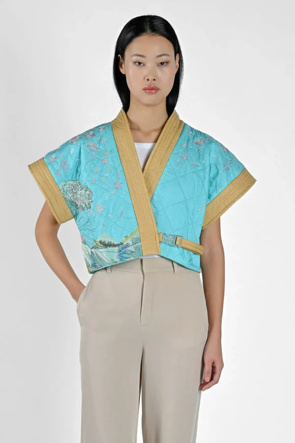 Kimono Zoe Manica Corta