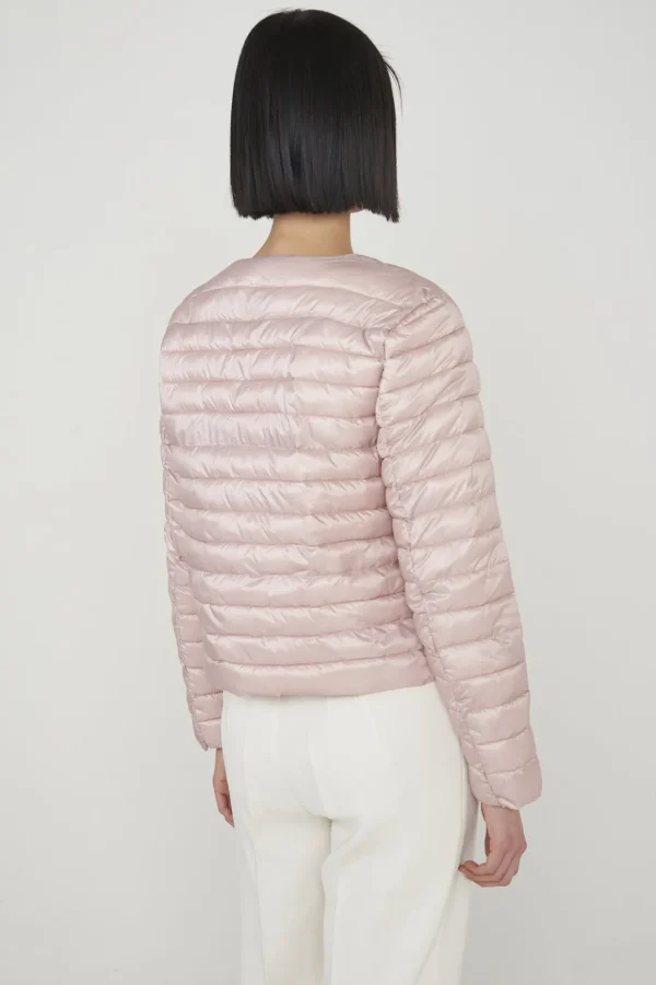 Piumino Corto Lila Recycled
