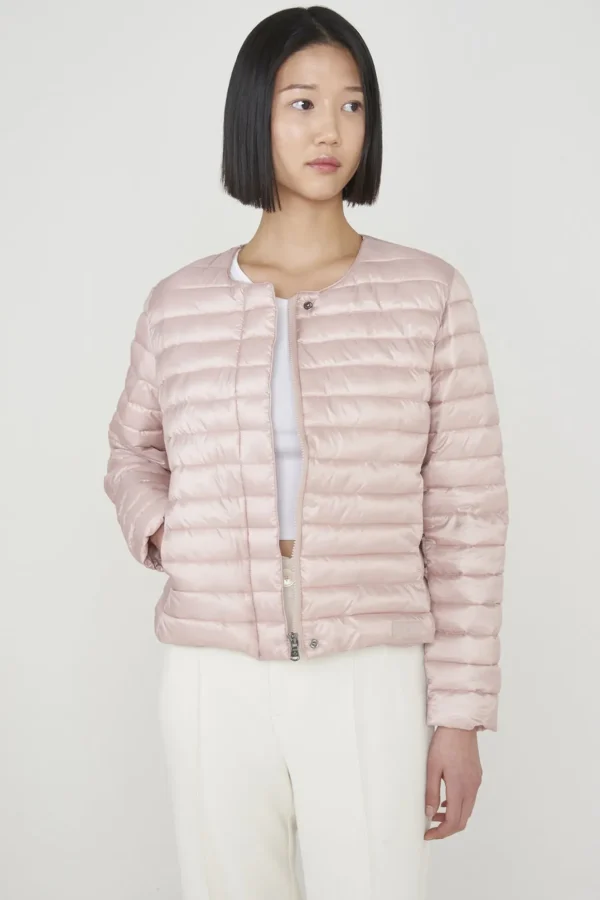 Piumino Corto Lila Recycled